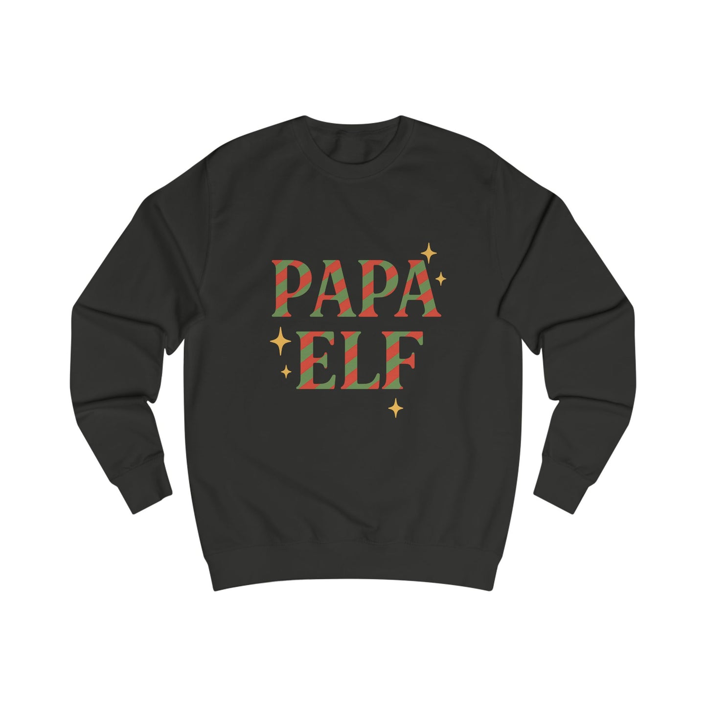 Christmas Family Photo Papa Elf Unisex Sweatshirt