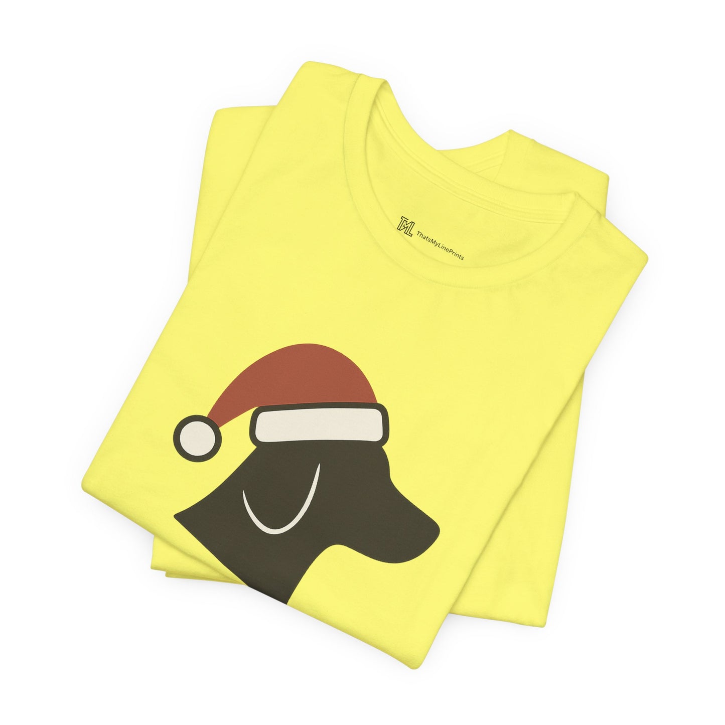 Merry Woofmas Christmas Unisex Jersey Short Sleeve Tee T-shirt