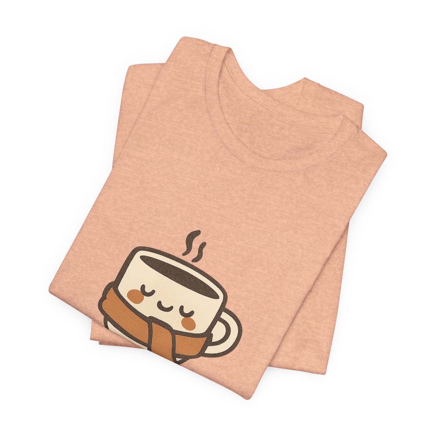 Warm Me Up Coffee Cup Unisex Jersey Short Sleeve Tee T-shirt