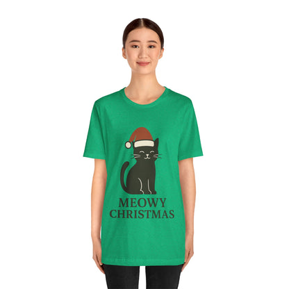 Meowy Christmas Unisex Jersey Short Sleeve Tee T-shirt