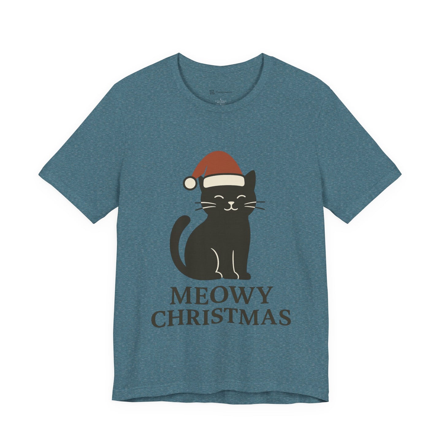 Meowy Christmas Unisex Jersey Short Sleeve Tee T-shirt