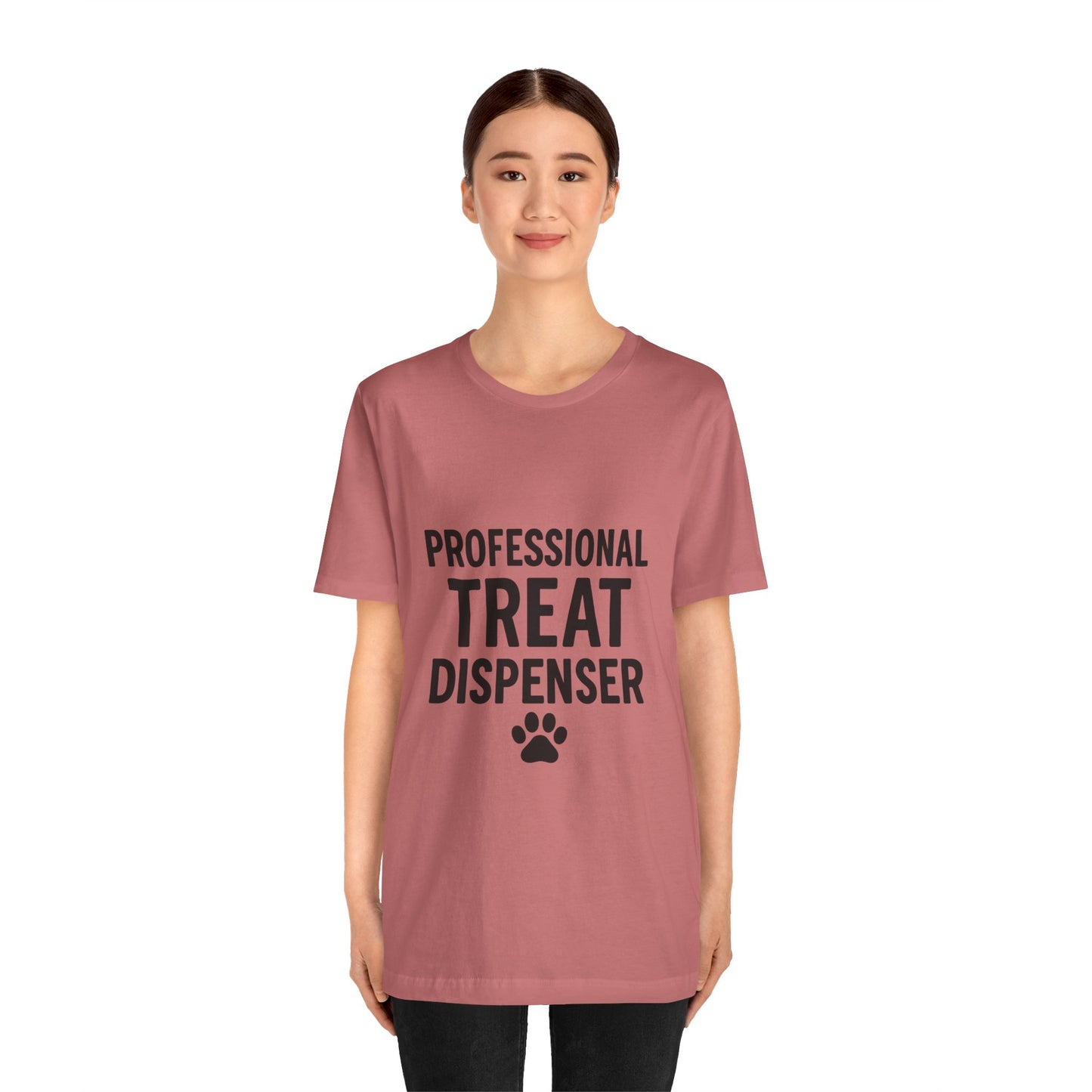 Professional Treat Dispenser Unisex Jersey Short Sleeve Tee T-shirt