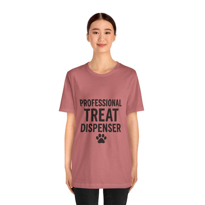 Professional Treat Dispenser Unisex Jersey Short Sleeve Tee T-shirt