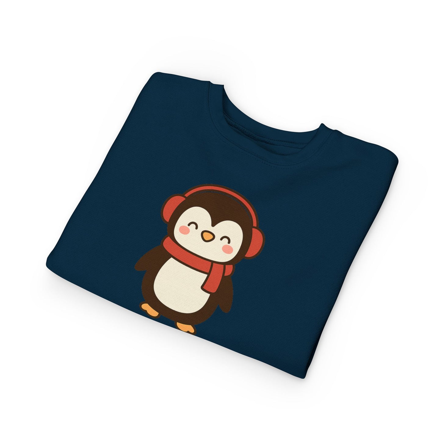 Christmas Winter Penguin Toddler Sweatshirt