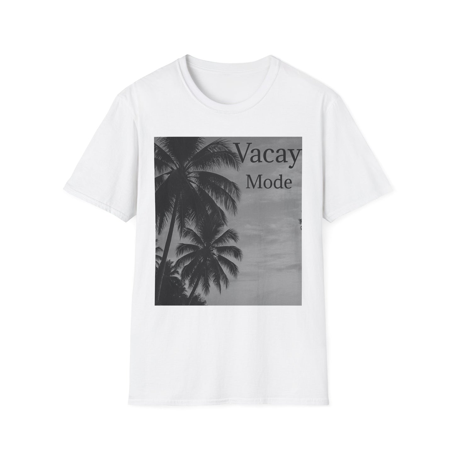 Vacay Mode Palm Trees Unisex Short Sleeve T-shirt Tee