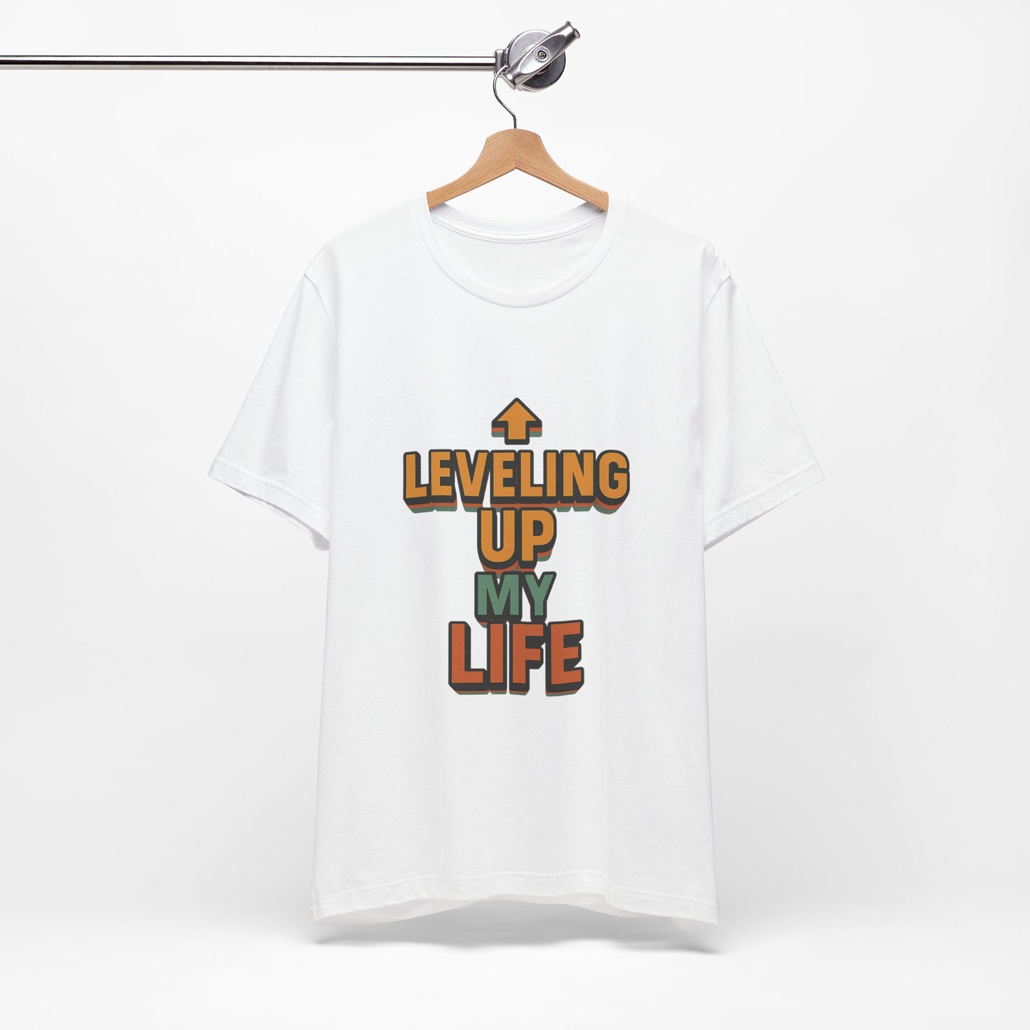 Leveling Up My Life Unisex Jersey Short Sleeve Tee T-shirt