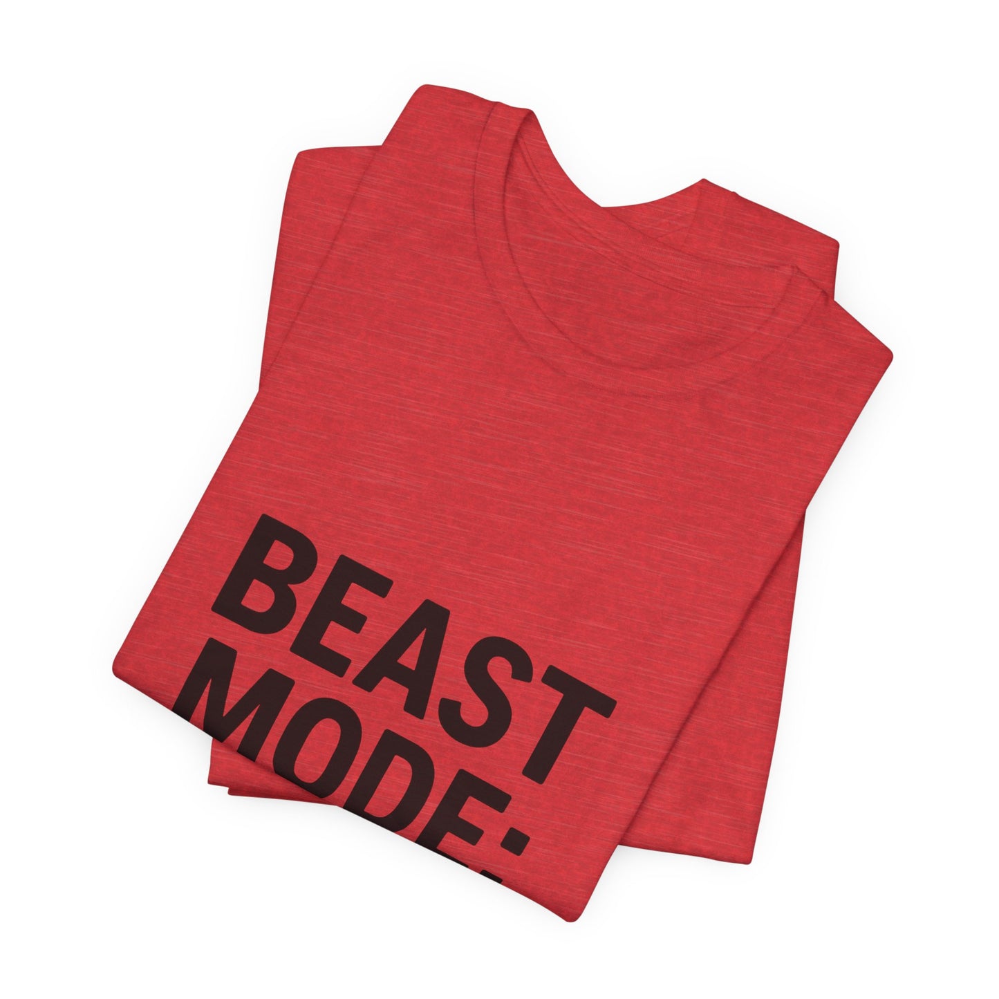 Beast Mode Enabled Unisex Jersey Short Sleeve Tee T-shirt