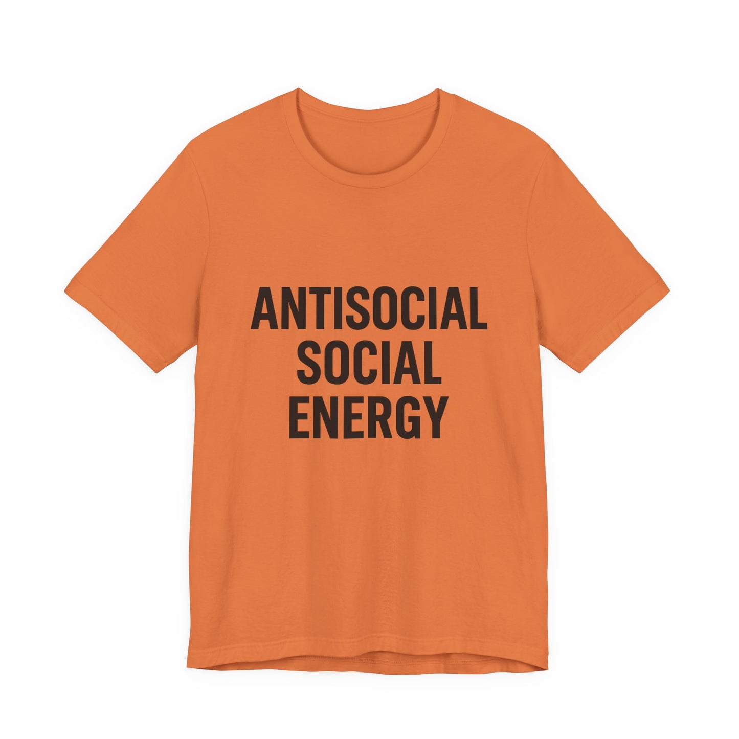 Antisocial Social Energy Unisex Jersey Short Sleeve Tee T-shirt