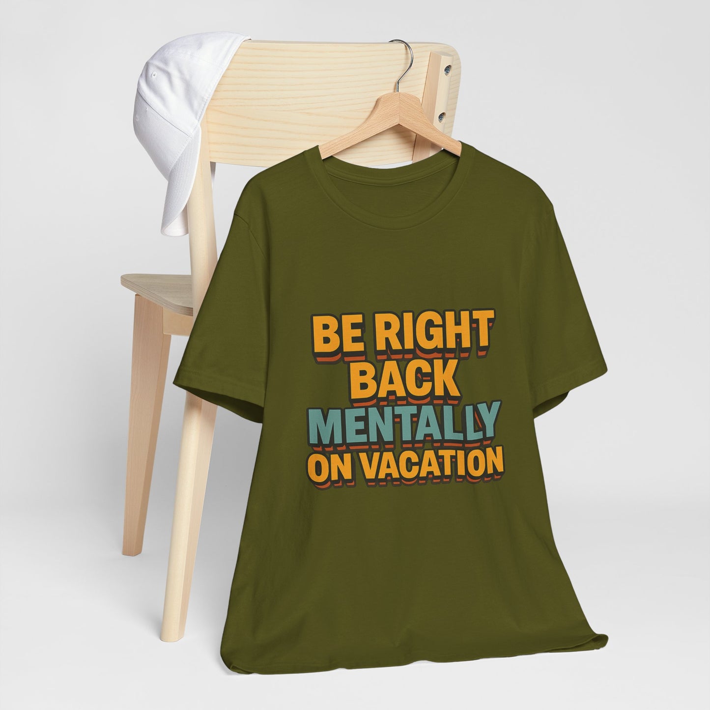 Mentally On Vacation Unisex Jersey Short Sleeve Tee T-shirt