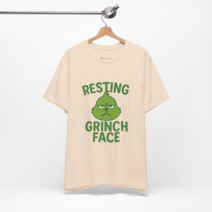 Gringe Resting Face Christmas Unisex Jersey Short Sleeve Tee T-shirt