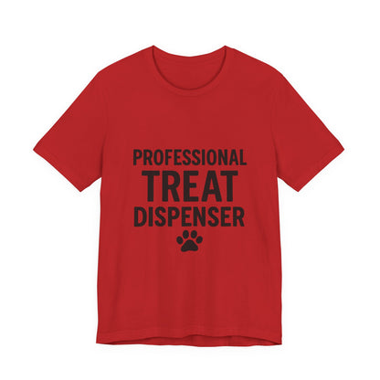 Professional Treat Dispenser Unisex Jersey Short Sleeve Tee T-shirt