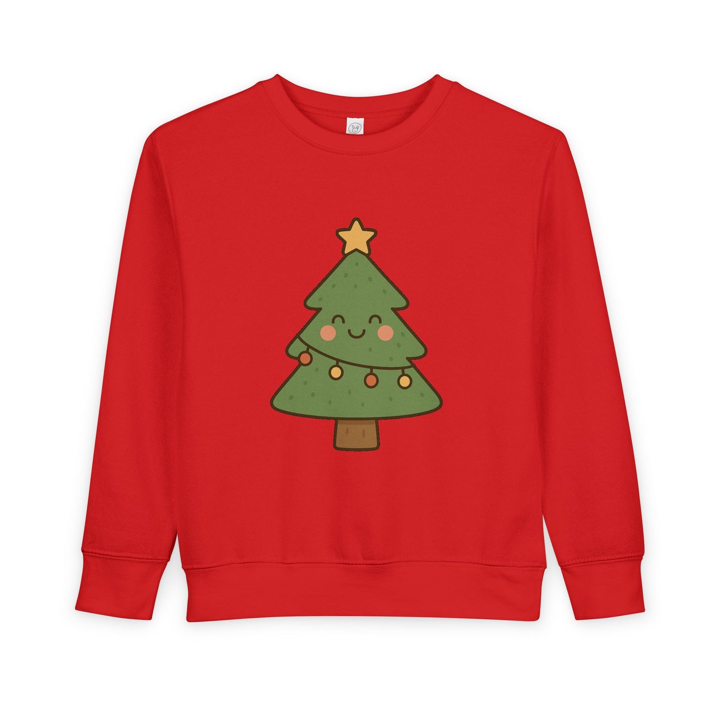 Christmas Tree With Lights Toddler Sweatshirt