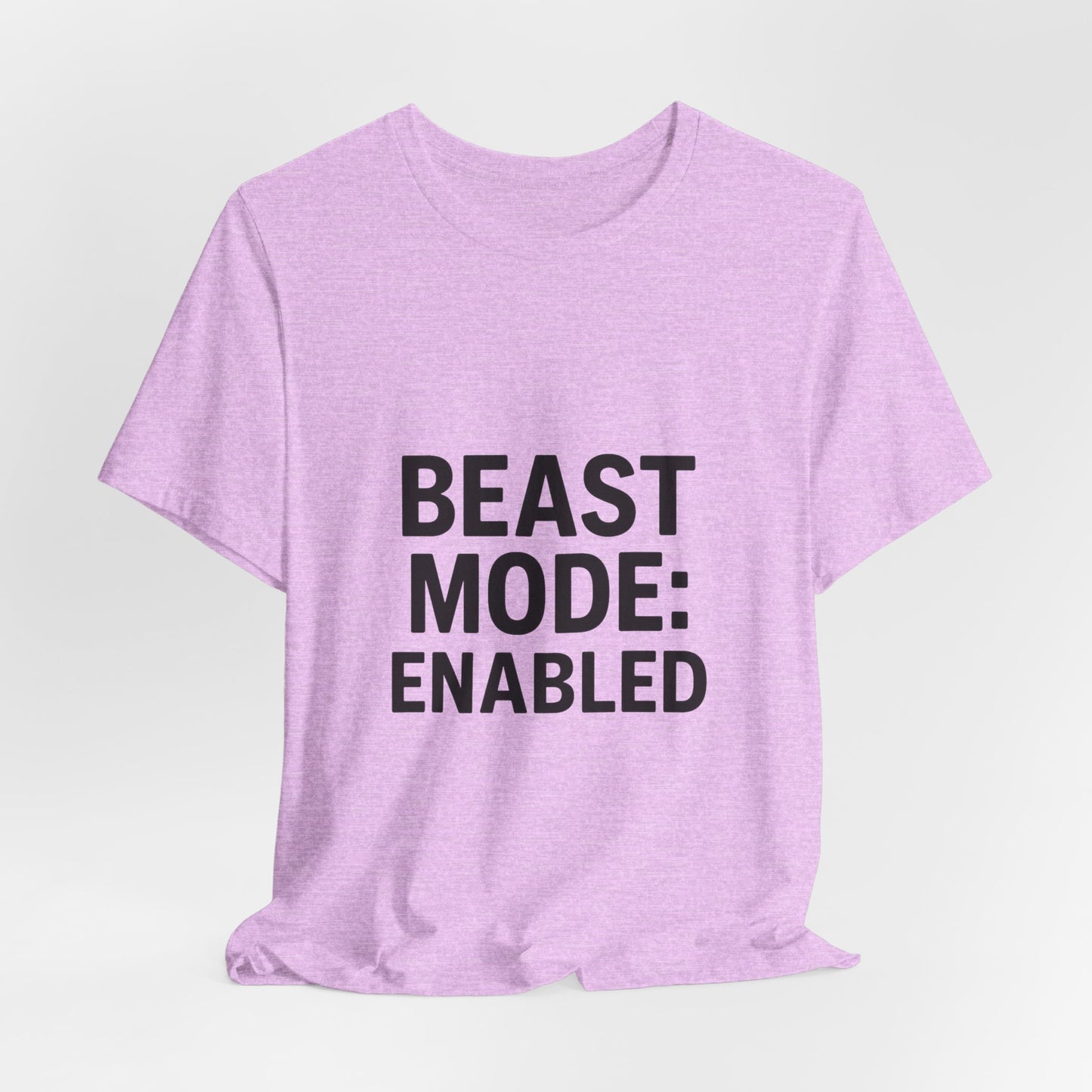 Beast Mode Enabled Unisex Jersey Short Sleeve Tee T-shirt