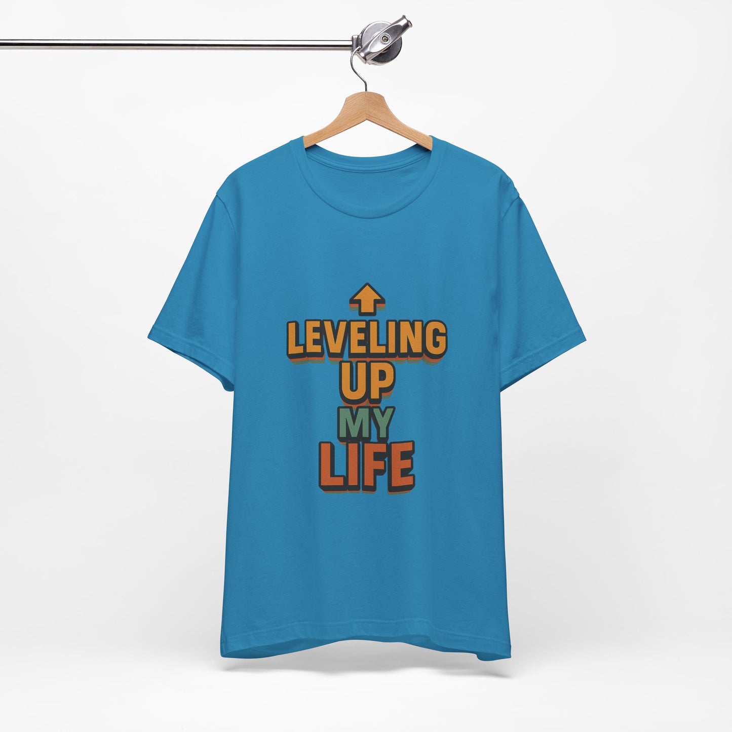 Leveling Up My Life Unisex Jersey Short Sleeve Tee T-shirt