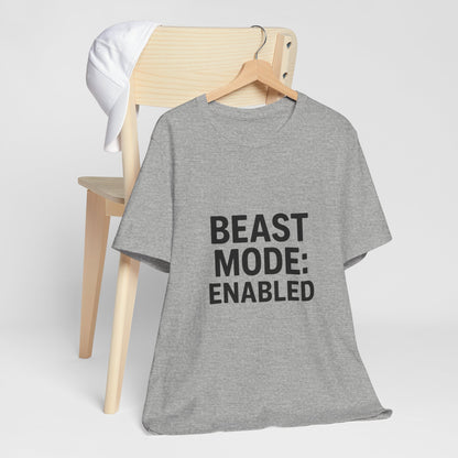 Beast Mode Enabled Unisex Jersey Short Sleeve Tee T-shirt