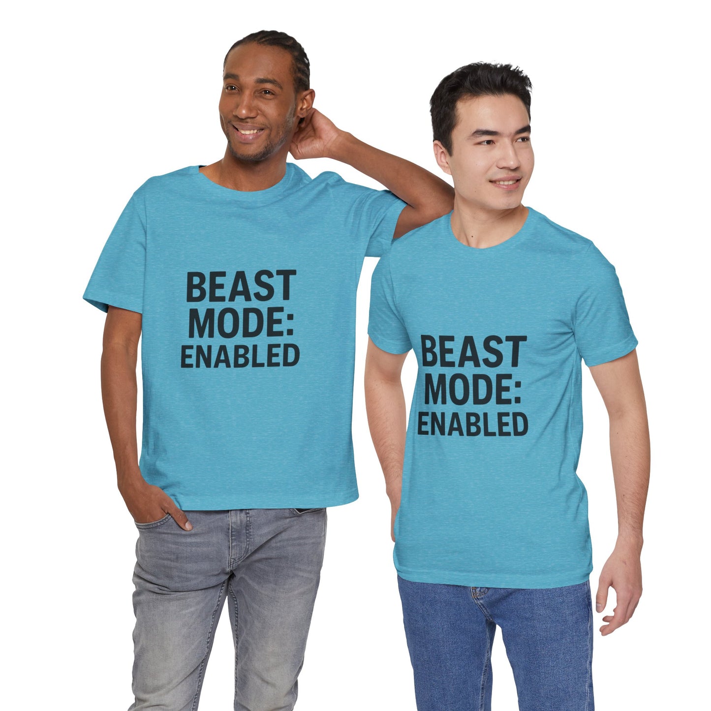 Beast Mode Enabled Unisex Jersey Short Sleeve Tee T-shirt