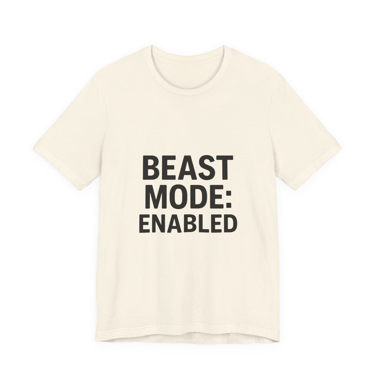 Beast Mode Enabled Unisex Jersey Short Sleeve Tee T-shirt
