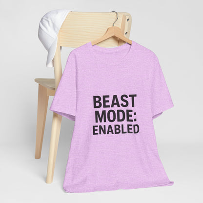 Beast Mode Enabled Unisex Jersey Short Sleeve Tee T-shirt