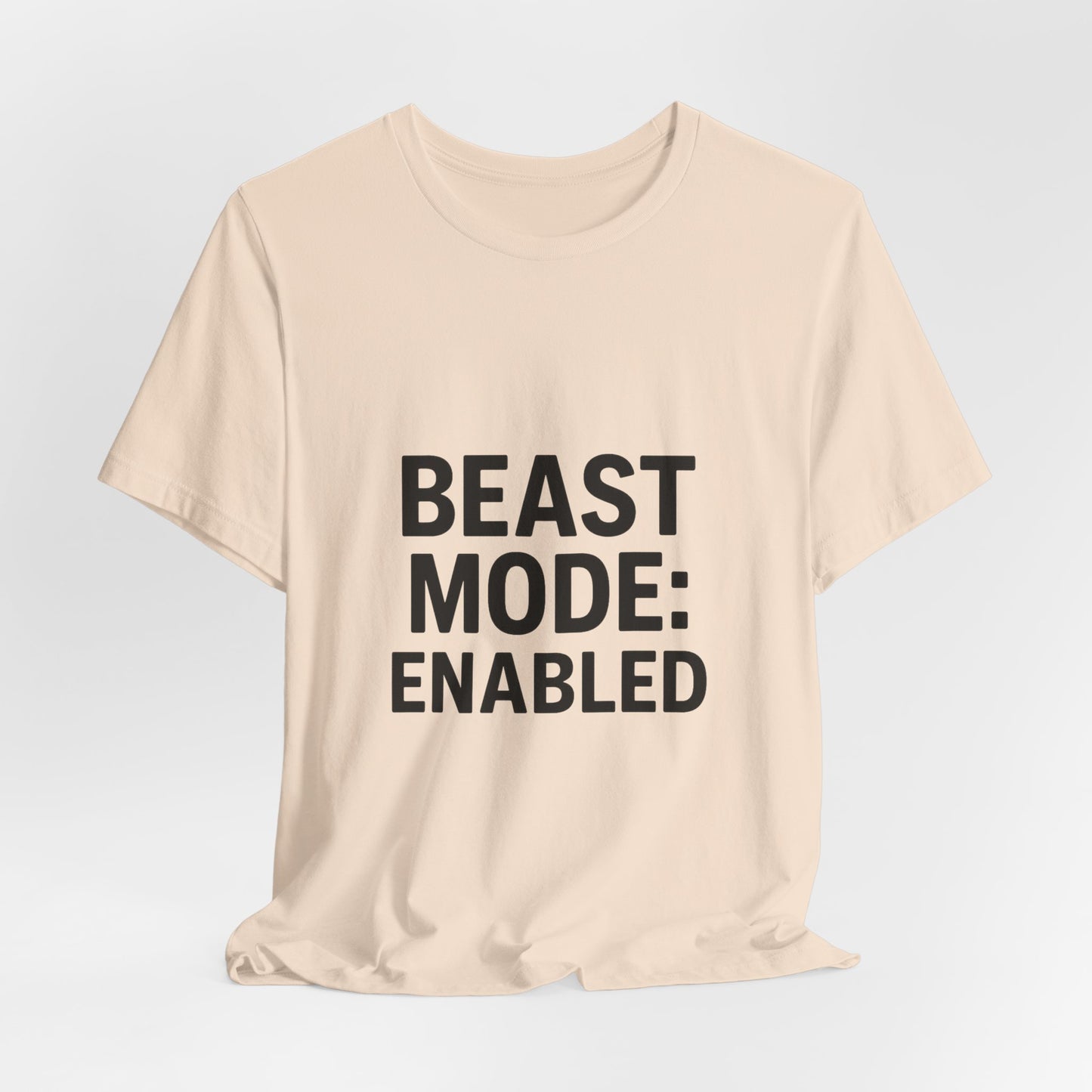 Beast Mode Enabled Unisex Jersey Short Sleeve Tee T-shirt