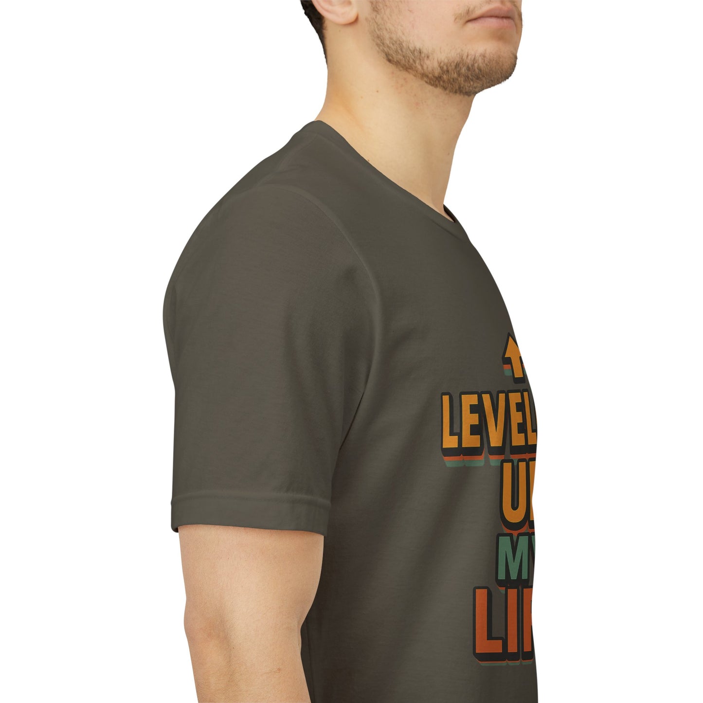 Leveling Up My Life Unisex Jersey Short Sleeve Tee T-shirt