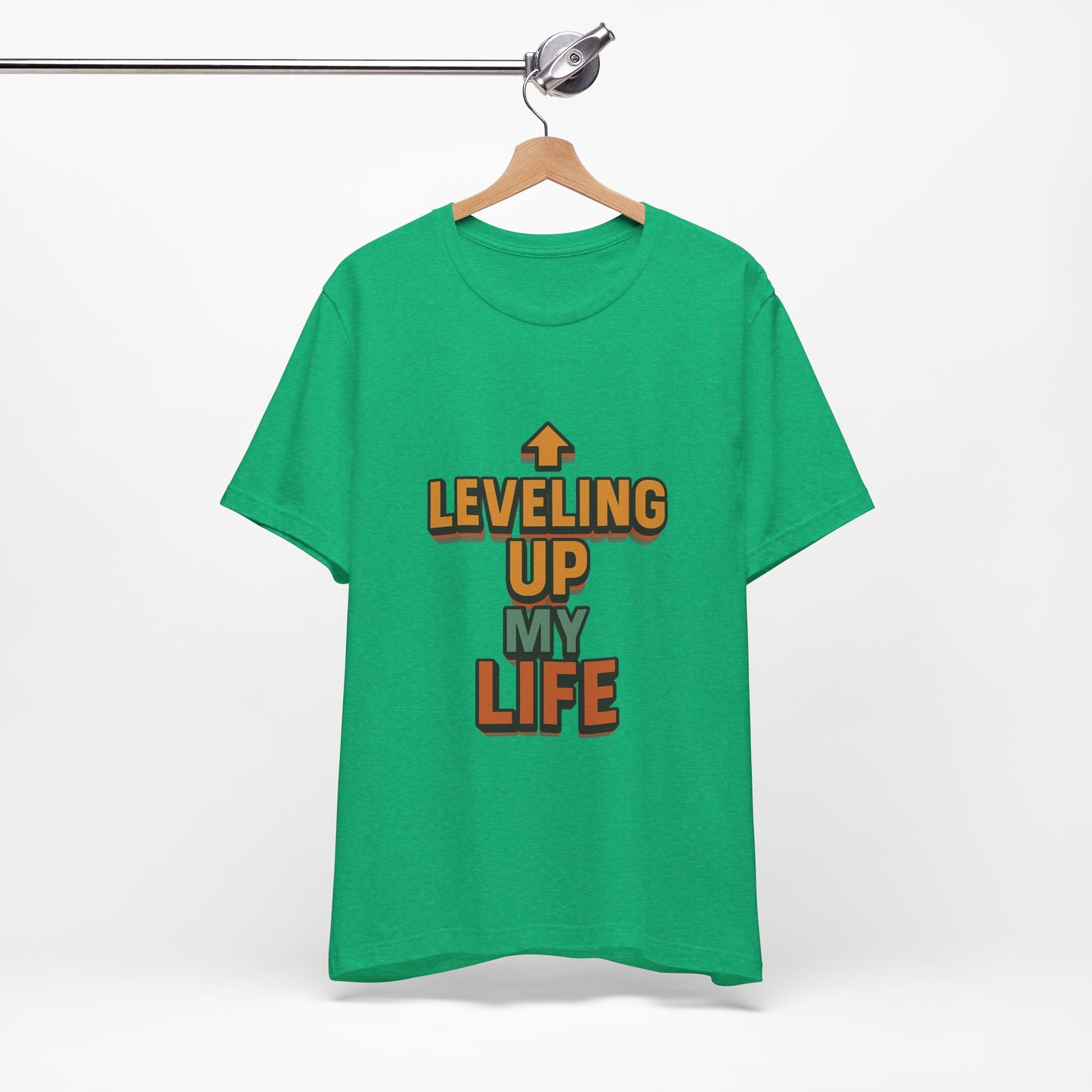 Leveling Up My Life Unisex Jersey Short Sleeve Tee T-shirt