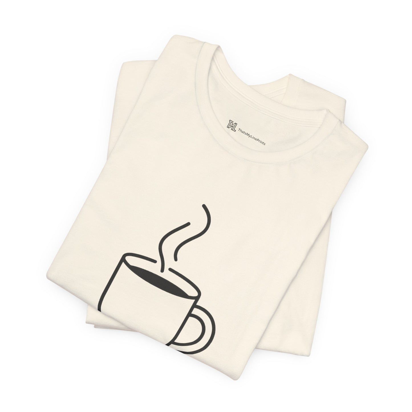 Brewed For Peace Coffee Humor Unisex Jersey Short Sleeve Tee T-shirt