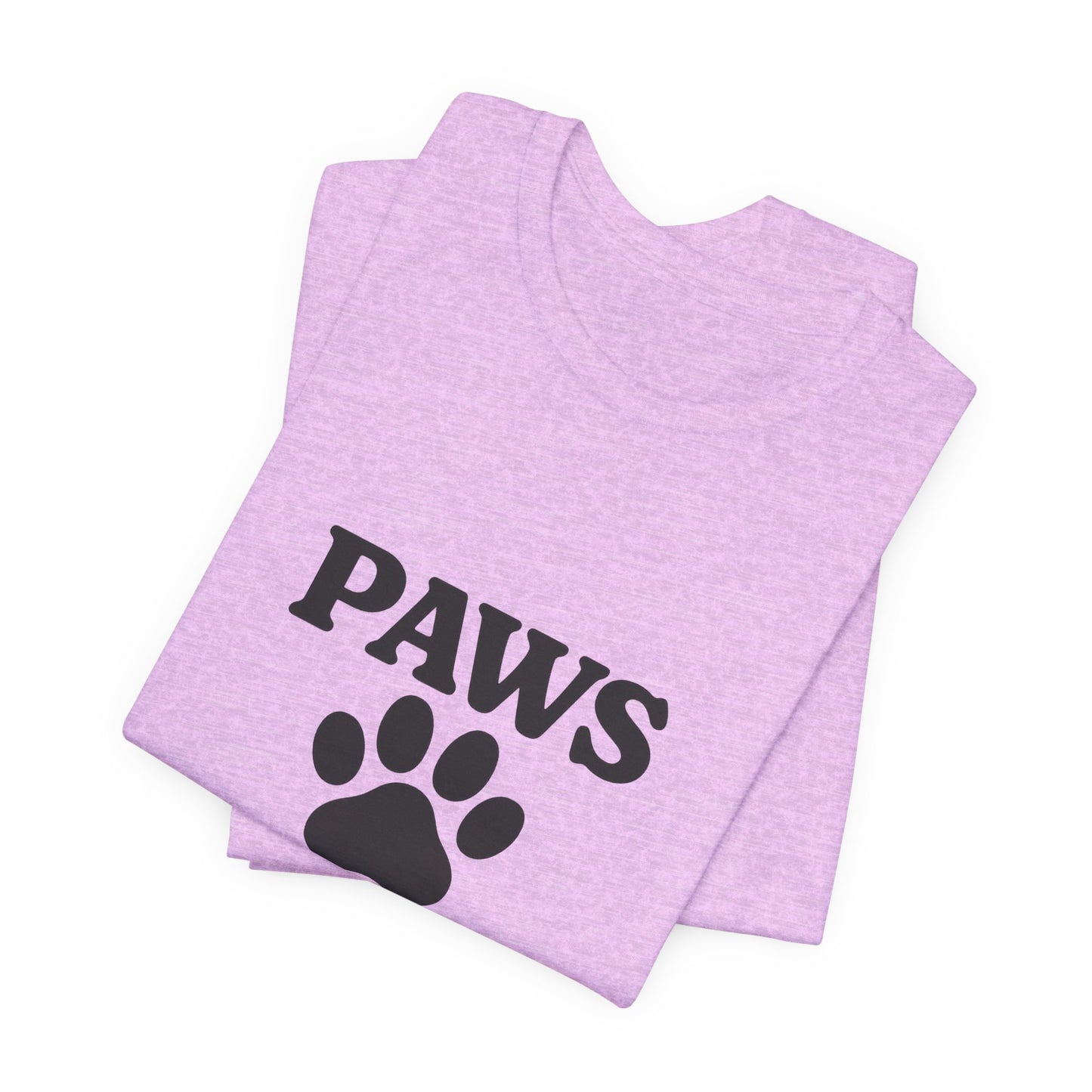 Paws Before Coffee Unisex Jersey Short Sleeve Tee T-shirt