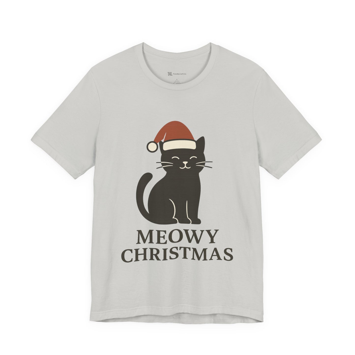 Meowy Christmas Unisex Jersey Short Sleeve Tee T-shirt