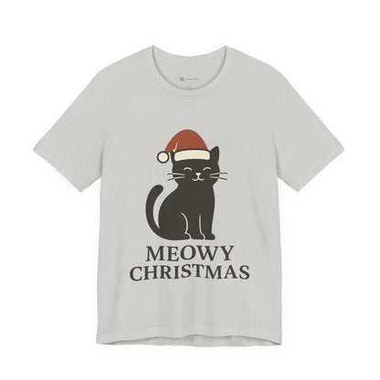 Meowy Christmas Unisex Jersey Short Sleeve Tee T-shirt