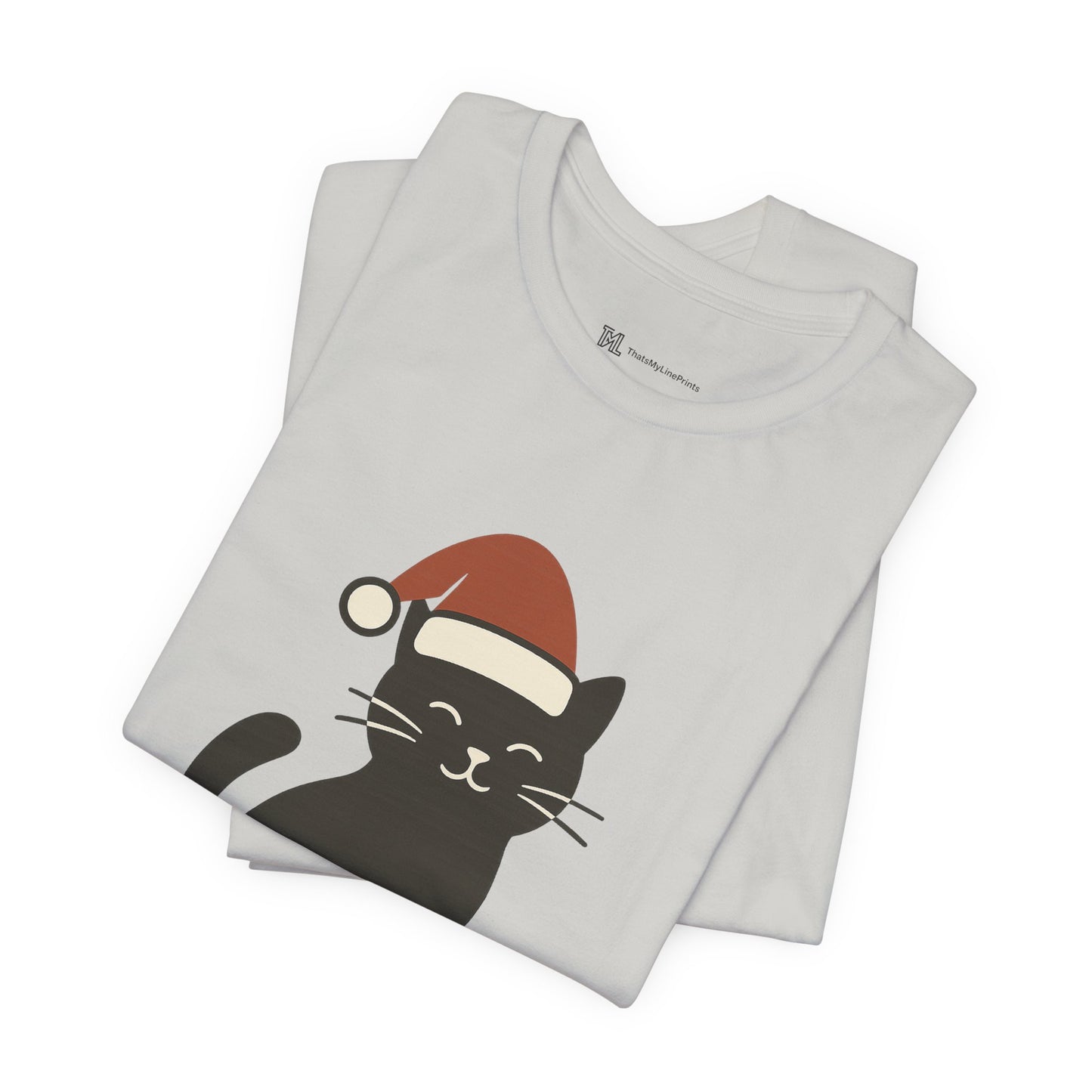 Meowy Christmas Unisex Jersey Short Sleeve Tee T-shirt
