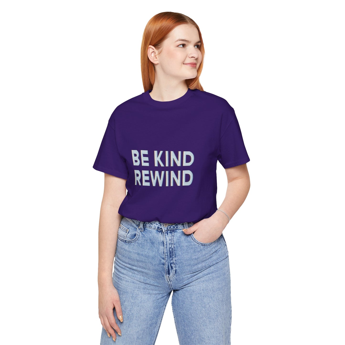 Be Kind Rewind Unisex Jersey Short Sleeve Tee T-shirt