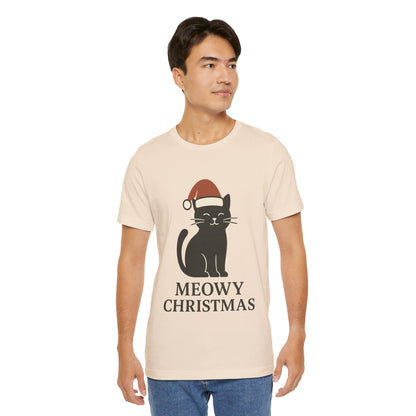 Meowy Christmas Unisex Jersey Short Sleeve Tee T-shirt