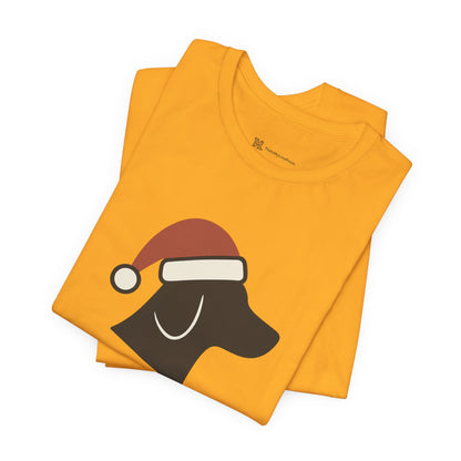 Merry Woofmas Christmas Unisex Jersey Short Sleeve Tee T-shirt