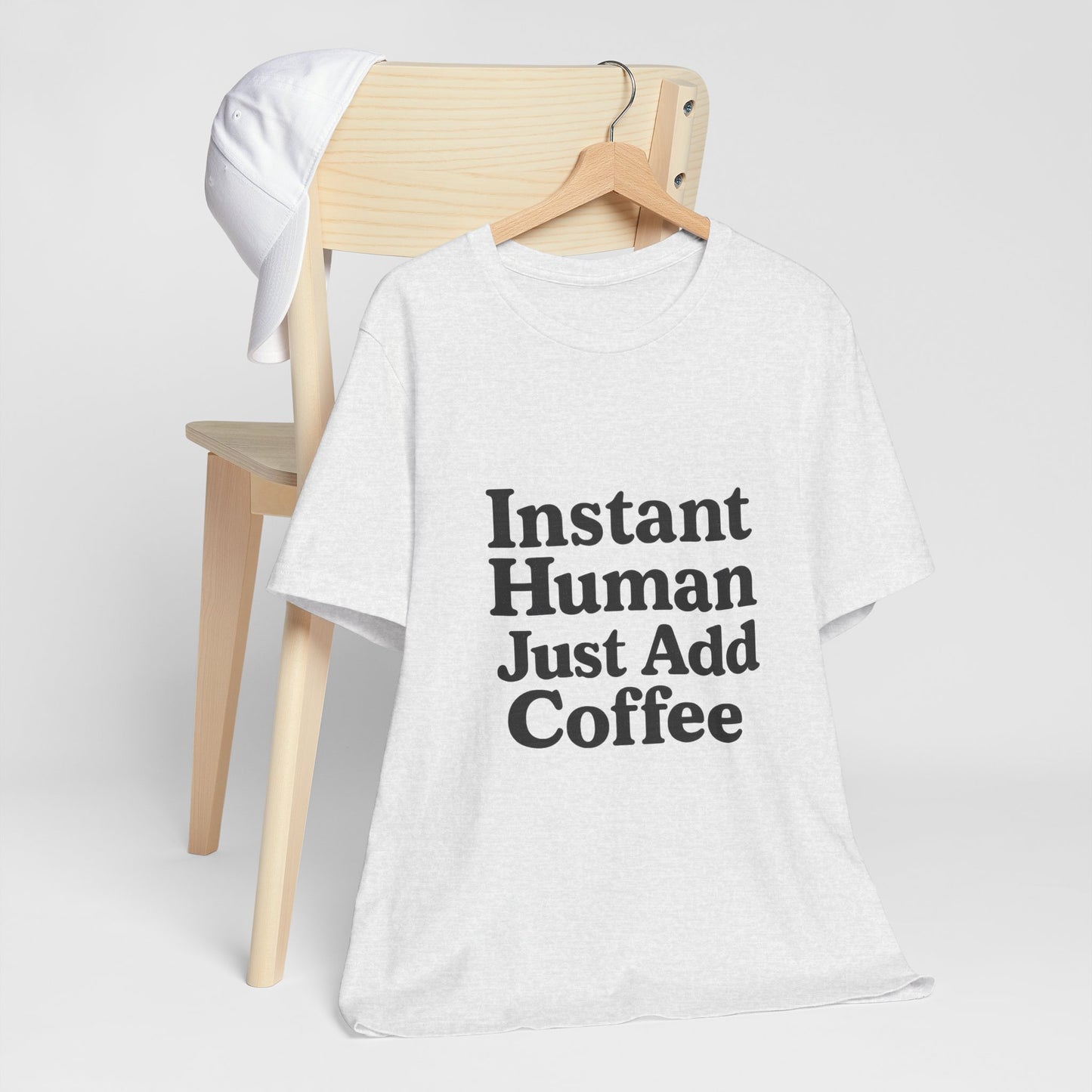 Just Add Coffee Unisex Jersey Short Sleeve Tee T-shirt
