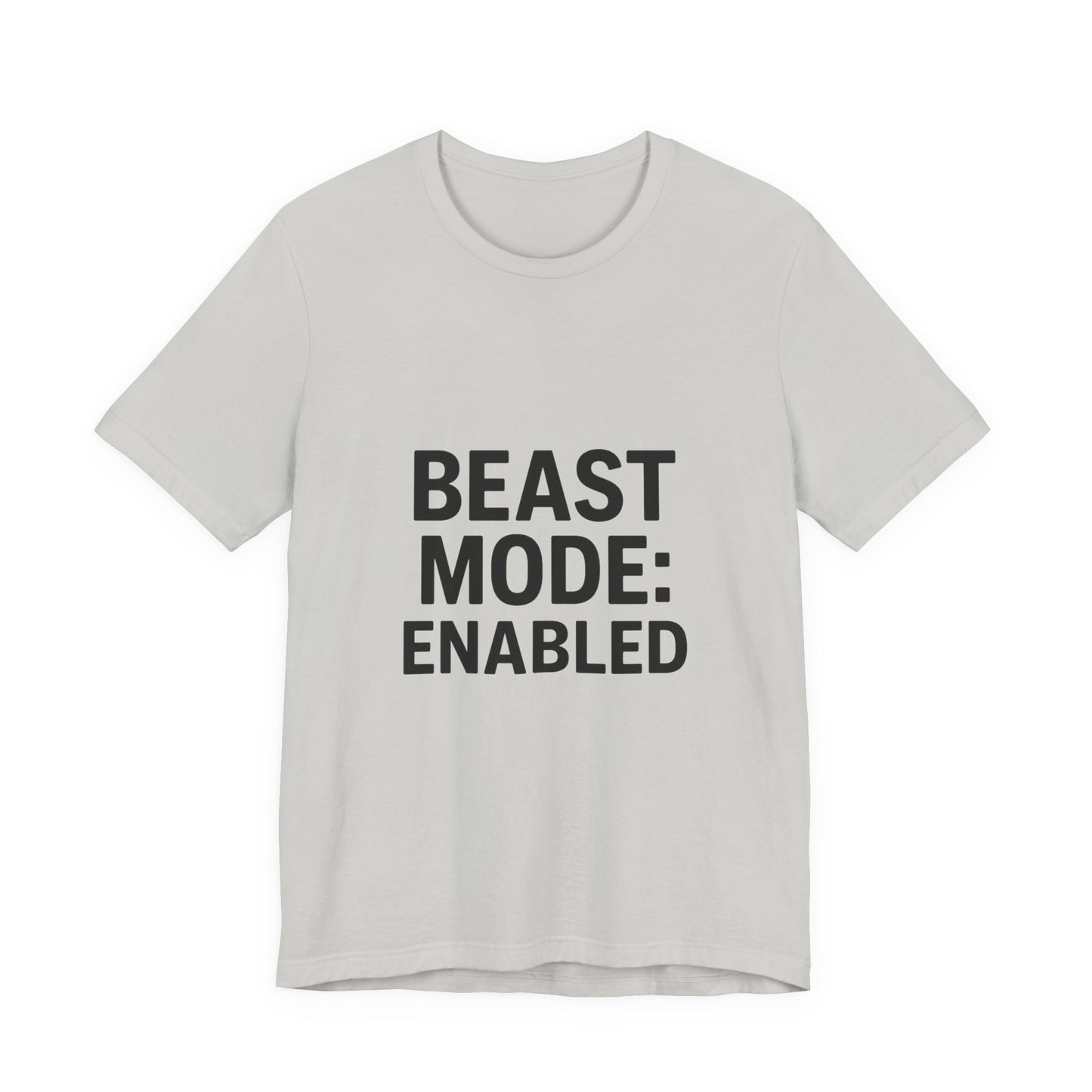 Beast Mode Enabled Unisex Jersey Short Sleeve Tee T-shirt