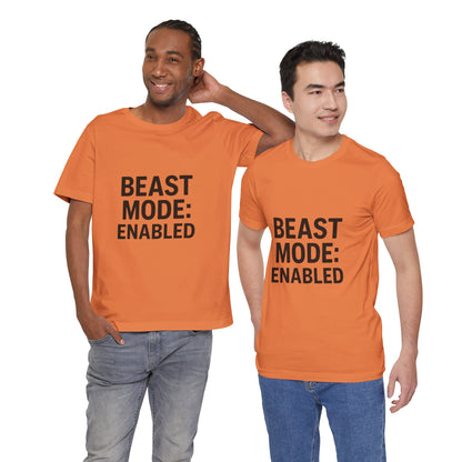 Beast Mode Enabled Unisex Jersey Short Sleeve Tee T-shirt
