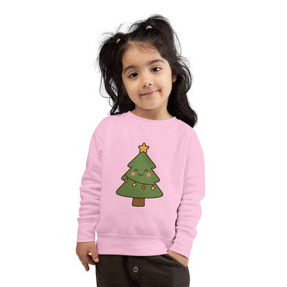 Christmas Tree With Lights Toddler Sweatshirt