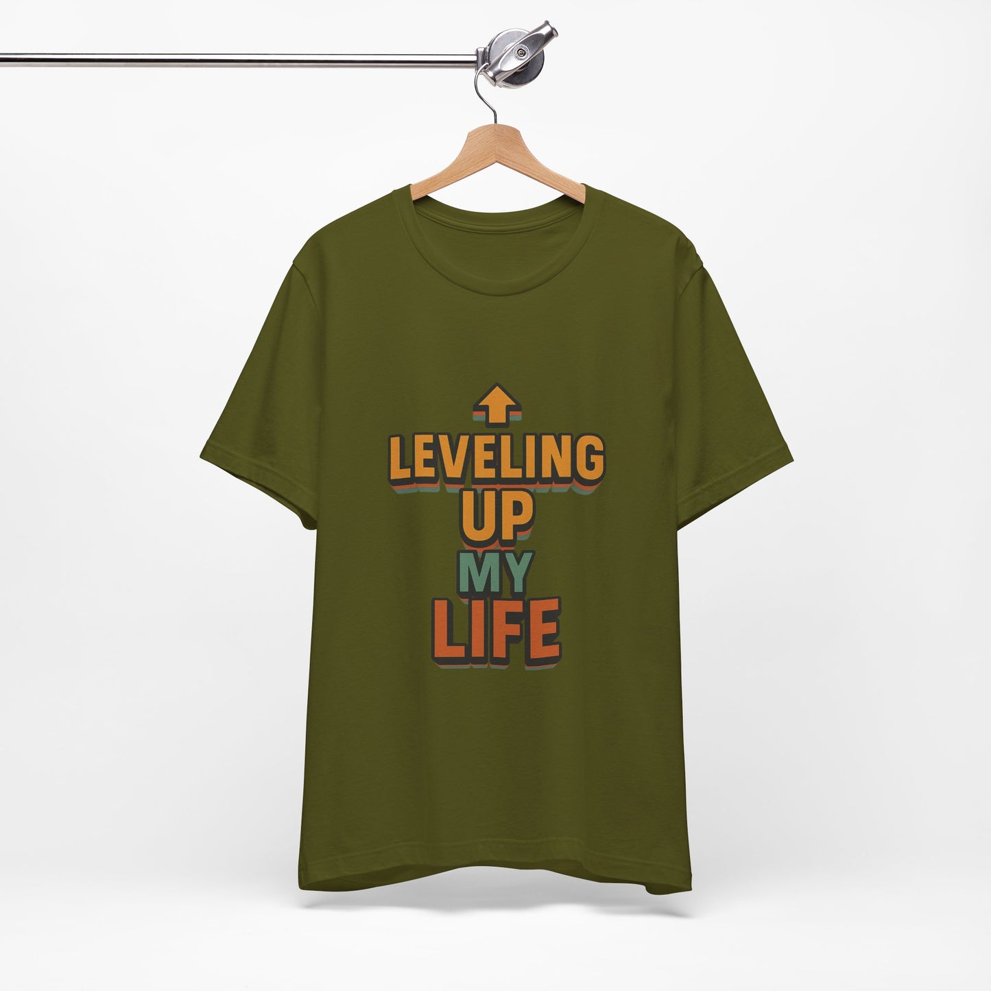 Leveling Up My Life Unisex Jersey Short Sleeve Tee T-shirt
