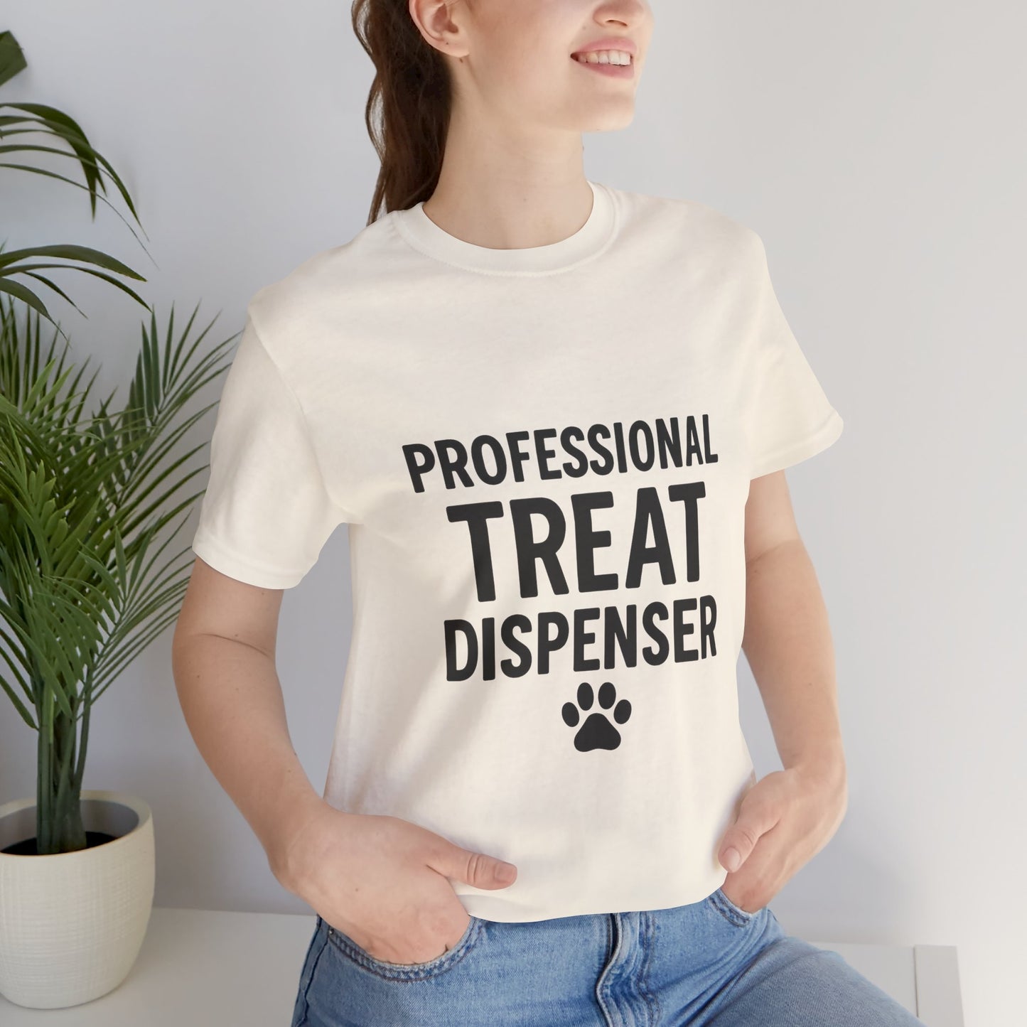 Professional Treat Dispenser Unisex Jersey Short Sleeve Tee T-shirt