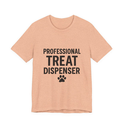 Professional Treat Dispenser Unisex Jersey Short Sleeve Tee T-shirt