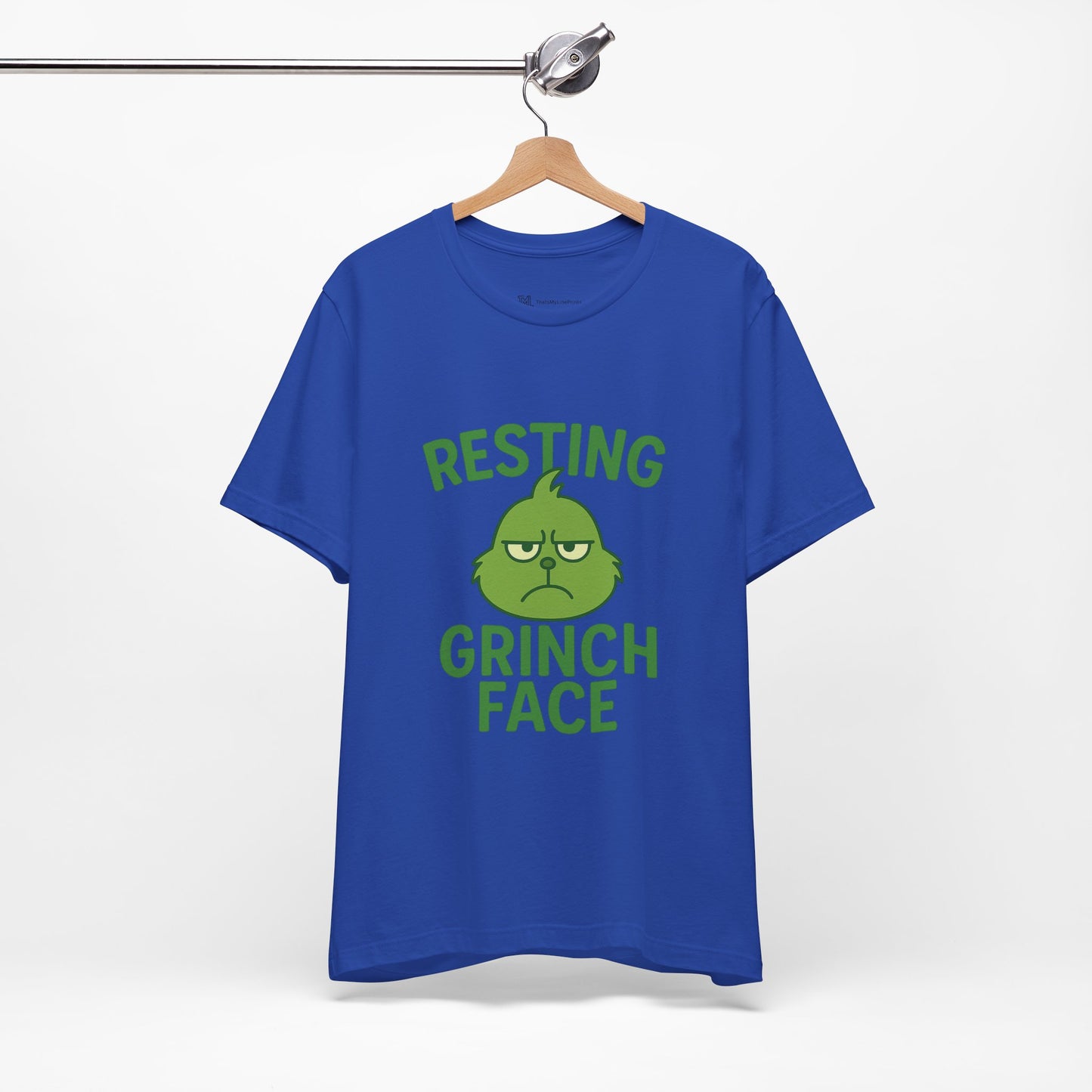 Gringe Resting Face Christmas Unisex Jersey Short Sleeve Tee T-shirt