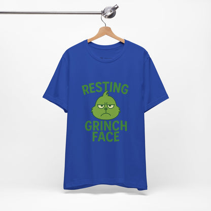 Gringe Resting Face Christmas Unisex Jersey Short Sleeve Tee T-shirt