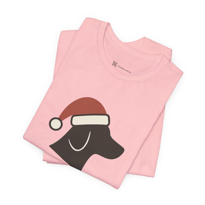 Merry Woofmas Christmas Unisex Jersey Short Sleeve Tee T-shirt