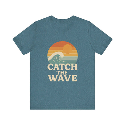 Catch The Wave Unisex Short Sleeve T-shirt Various Colors