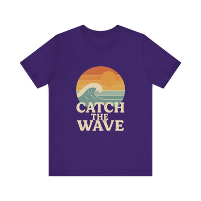Catch The Wave Unisex Short Sleeve T-shirt Various Colors