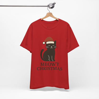 Meowy Christmas Unisex Jersey Short Sleeve Tee T-shirt