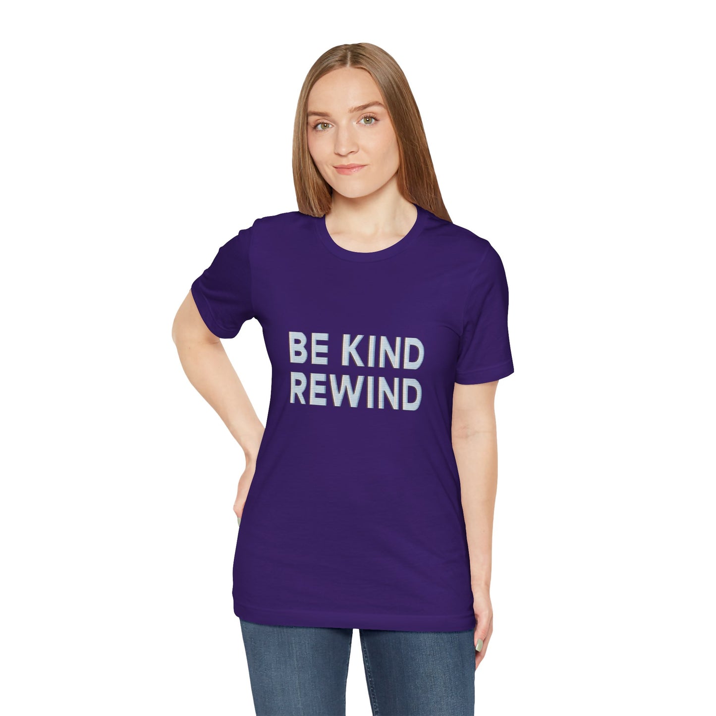 Be Kind Rewind Unisex Jersey Short Sleeve Tee T-shirt