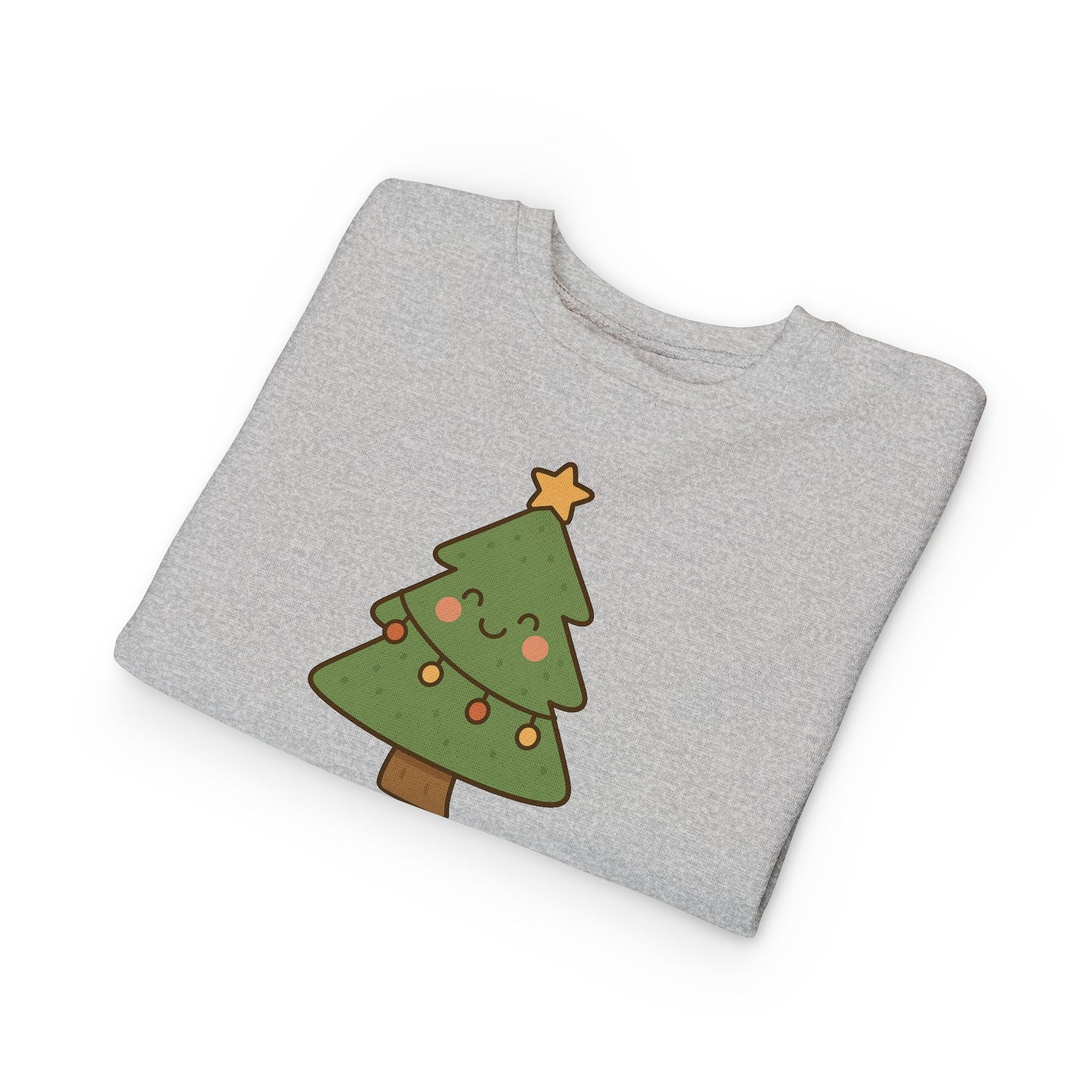 Christmas Tree With Lights Toddler Sweatshirt