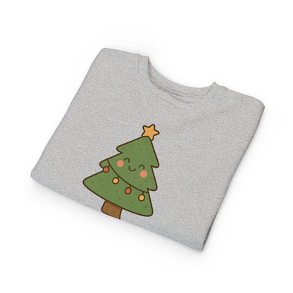 Christmas Tree With Lights Toddler Sweatshirt