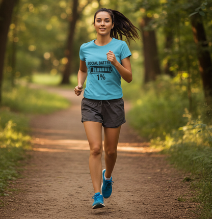 Social Battery Bar Unisex Jersey Short Sleeve Tee T-shirt